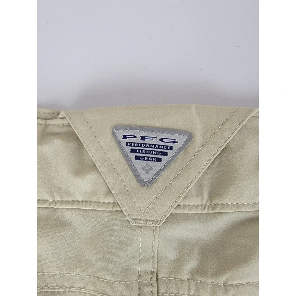 Columbia PFG Coral Point II Shorts Women's 8 Tan NEW Omni-Shade UPF 50